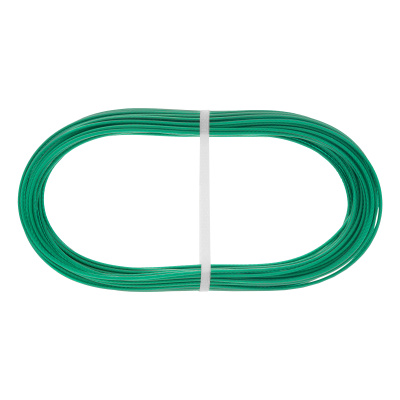 Трос металлополимерный зеленый ПР-2.0, толщина 2.0 мм, моток 20 метров Сибртех по ценам производителя в Москве с доставкой по всей России