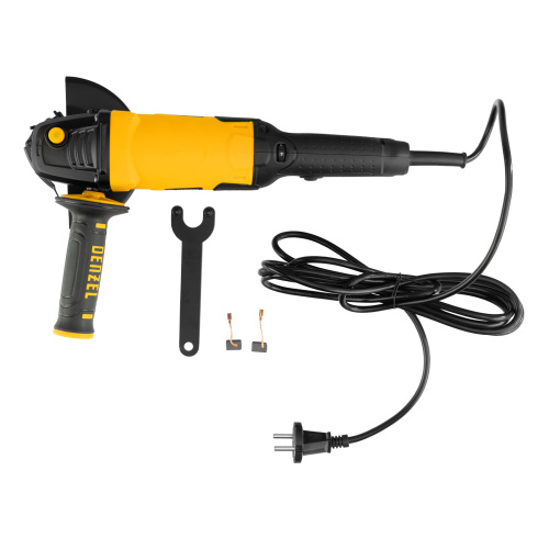 Машина шлифовальная угловая AG125-1100A, 1100 Вт, 125 мм, 3000-11000 об/мин Denzel по ценам производителя в Москве с доставкой по всей России