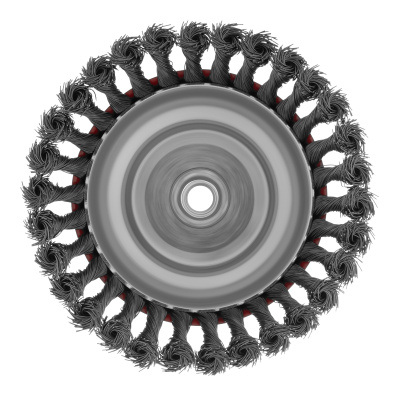 Щетка для УШМ, 150 мм, М14, "чашка", крученая проволока 0.5 мм Matrix по ценам производителя в Москве с доставкой по всей России