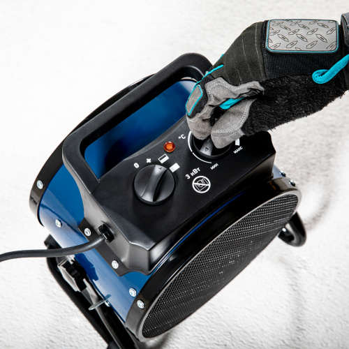 Тепловая пушка, керамический нагреватель K3, 3 режима, 230В, 1500/3000 Вт Сибртех по ценам производителя в Москве с доставкой по всей России