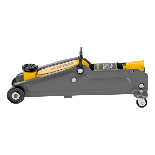 Домкрат гидравлический подкатной, 2 т, 135-385 мм, в пласт. кейсе Denzel по ценам производителя в Москве с доставкой по всей России