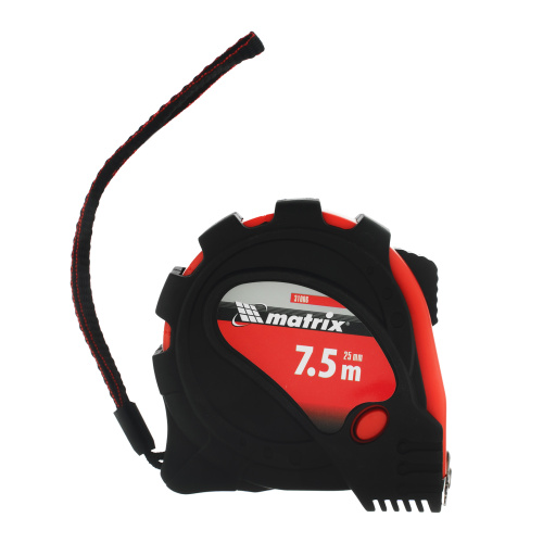 Рулетка Status Magnet 3 fixations,7,5 м х 25 мм,обрезиненный корпус,зацеп с магнитом Matrix по ценам производителя в Москве с доставкой по всей России