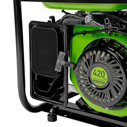 Генератор бензиновый БС-6500Э, 5.5 кВт, 230В, четырехтактный, 25 л, электростартер Сибртех по ценам производителя в Москве с доставкой по всей России