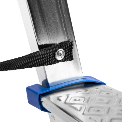 Стремянка двухсторонняя 4 ступени, сталь профиль, стальные ступени, Сибртех по ценам производителя в Москве с доставкой по всей России