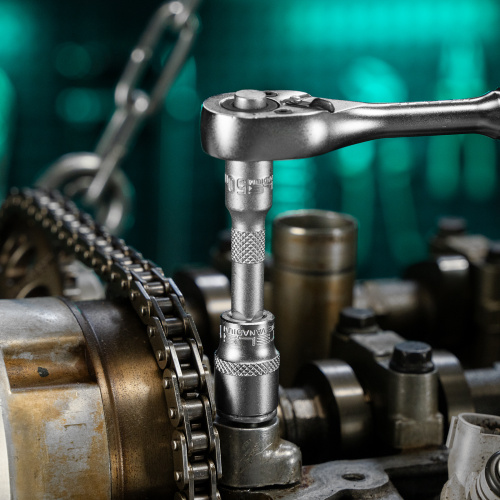 Набор торцевых головок с трещоткой, 1/4", 18 предметов Stels по ценам производителя в Москве с доставкой по всей России