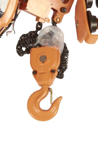 Таль передвижная с уменьшенной строительной высотой  5т  6м 380В электрическая цепная TOR HHBDSL-02 по ценам производителя в Москве с доставкой по всей России