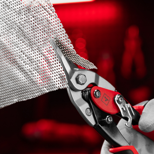 Ножницы по металлу, 250 мм, левый рез, сталь CRMO, двухкомпонентные рукоятки, PRO Matrix по ценам производителя в Москве с доставкой по всей России