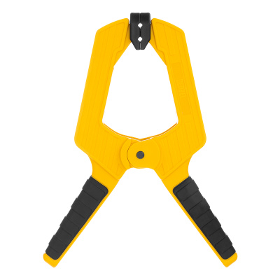 Струбцина клещеобразная, усиленная 100 х 80 мм, двухкомпонентные рукоятки Denzel по ценам производителя в Москве с доставкой по всей России