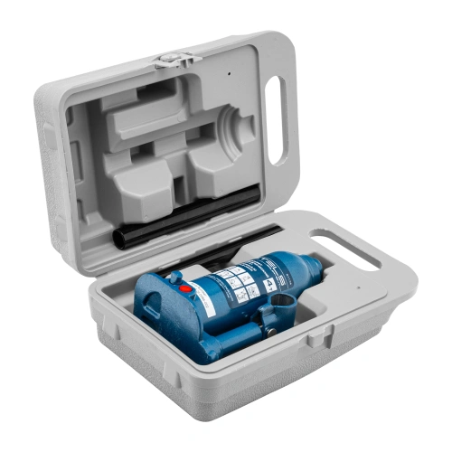 Домкрат гидравлический бутылочный, 4 т, h подъема 188-363 мм, в пластиковом кейсе Stels по ценам производителя в Москве с доставкой по всей России