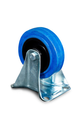 Колесо неповоротное резина FRCL 42 100 мм (F) по ценам производителя в Москве с доставкой по всей России