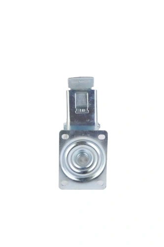 Колесо поворотное усиленное резина SRCB 63 160 мм с тормозом по ценам производителя в Москве с доставкой по всей России