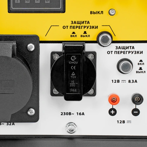Генератор дизельный DES-55, 5,5 кВт, 230 В, 11 л, ручной стартер Denzel по ценам производителя в Москве с доставкой по всей России