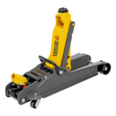 Домкрат гидравлический подкатной с фиксатором, 2,5 т, 85-385 мм Denzel по ценам производителя в Москве с доставкой по всей России