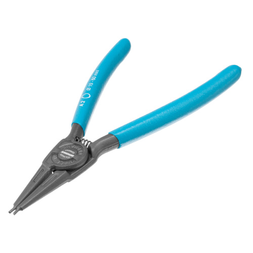 Съемник, 175 мм, для внешних стопорных колец (19-60 мм) прямые губки (разжим) Gross по ценам производителя в Москве с доставкой по всей России