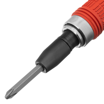 Отвертка ударно-поворотная 1/2, набор бит, 6 шт, обрезиненная ручка, пластиковый бокс Matrix по ценам производителя в Москве с доставкой по всей России