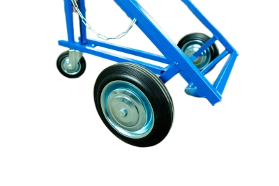 Тележка для металлических бочек TOR КБ-2 (250 литая+160 поворотное) купить в Москве с доставкой по всей России | ProtosMarket.ru