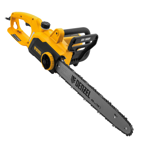Пила цепная электрическая EDS-1800P, 1.8 кВт,поперечная, шина 40 см, шаг 3/8, паз 1.3 мм, 57 звеньев Denzel по ценам производителя в Москве с доставкой по всей России