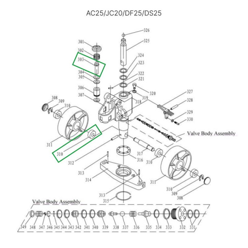 Подшипник подвильного ролика для гидравлических тележек AC25, DF25, JC20, AC30 по ценам производителя в Москве с доставкой по всей России