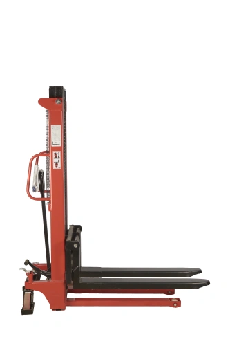 Штабелер гидравлический 1,5 т 2,5 м TOR CTY-EH с раздвижными вилами по ценам производителя в Москве с доставкой по всей России