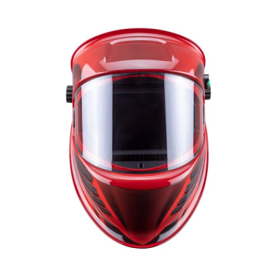 Маска сварщика КОРУНД МЕГА красная (ф-р MEGA LED) в коробке по ценам производителя в Москве с доставкой по всей России