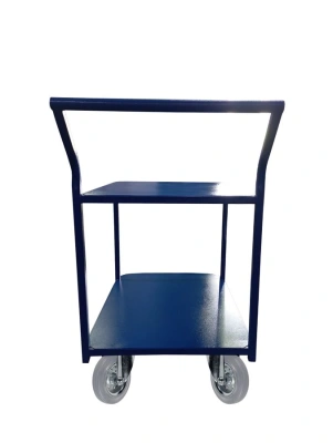 Тележка платформенная TOR ТП-2Я (600х900) 2х-ярусная (160мм) по ценам производителя в Москве с доставкой по всей России