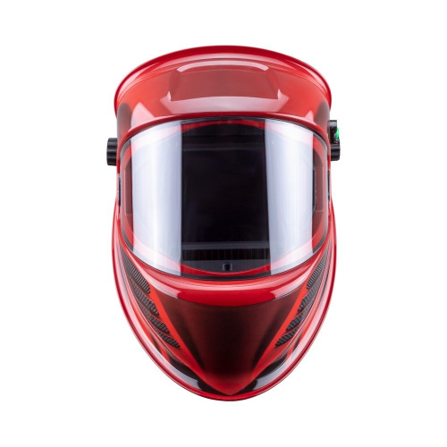 Маска сварщика КОРУНД МЕГА красная (ф-р MEGA LED) в коробке по ценам производителя в Москве с доставкой по всей России