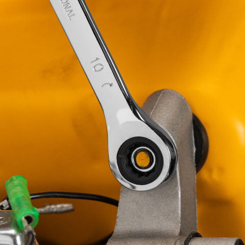 Ключ комбинированный трещоточный, 10 мм, CrV, зеркальный хром Matrix Professional по ценам производителя в Москве с доставкой по всей России