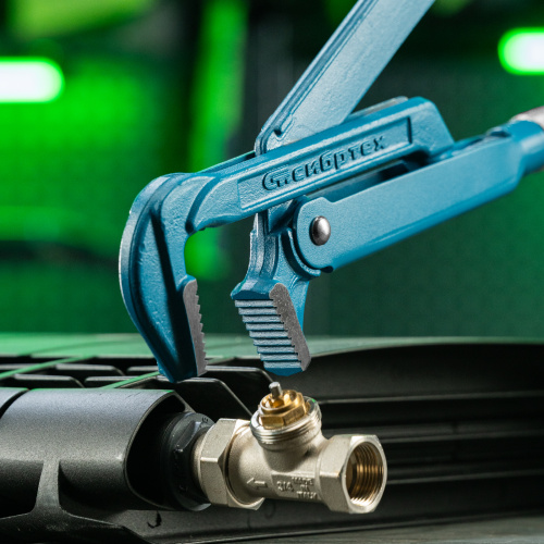 Ключ трубный рычажный №4, 3", литой, тип "L" Сибртех по ценам производителя в Москве с доставкой по всей России