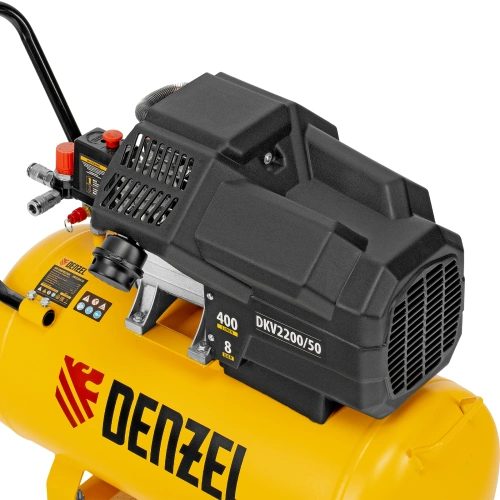 Компрессор воздушный DKV2200/50, Х-PRO 2.2 кВт, 400 л/мин, 50 л Denzel по ценам производителя в Москве с доставкой по всей России