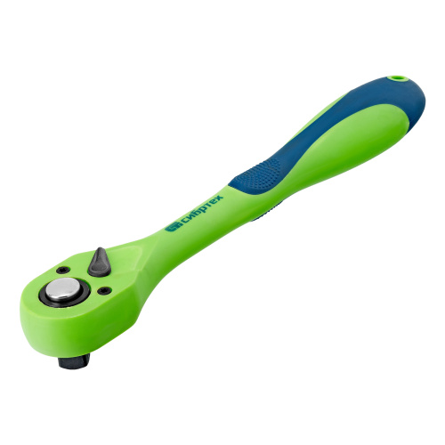 Ключ-трещотка 1/2", CrV, 72 зуба, с быстрым сбросом Сибртех по ценам производителя в Москве с доставкой по всей России