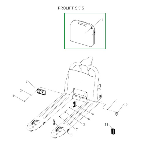 Аккумуляторная батарея 48В 30Ач Li-ion для тележек SD20L по ценам производителя в Москве с доставкой по всей России