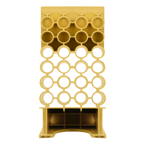 Упор противооткатный для грузового транспорта, ЖЕЛТЫЙ, 35 т, 438х200х205 мм Stels по ценам производителя в Москве с доставкой по всей России