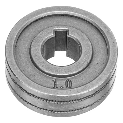 Подающий ролик, зубчатый профиль под флюсовую проволоку 0,8-1мм, 2 шт Denzel по ценам производителя в Москве с доставкой по всей России