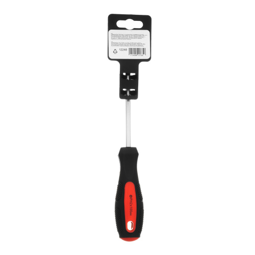 Отвертка Anti-Slip, PH2 х 100 мм, CrV, двухкомпонентная рукоятка Matrix по ценам производителя в Москве с доставкой по всей России