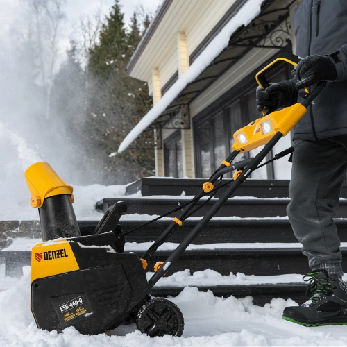 Снегоуборочная машина аккумуляторная, ESB-460-0, Li-Ion, 36В Denzel по ценам производителя в Москве с доставкой по всей России