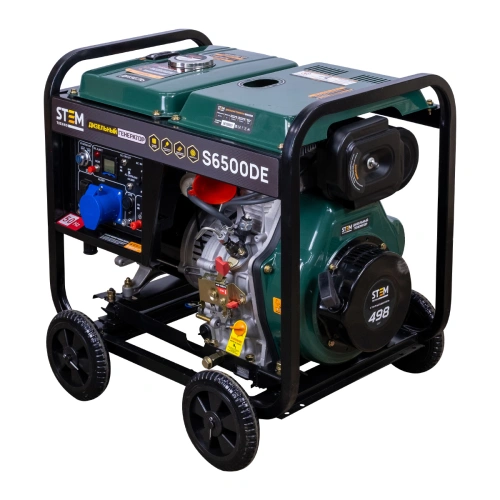 Генератор дизельный STEM Techno S6500DE (6.5 кВт, электростартер, дисплей, подогрев) по ценам производителя в Москве с доставкой по всей России