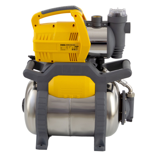 Насосная станция PSХ950X, Х-Pro, 950 Вт, 3300 л/ч, ресивер 24 л, подъем 38 м, нержавейка Denzel по ценам производителя в Москве с доставкой по всей России