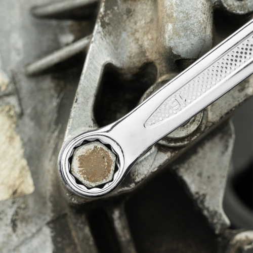 Ключ комбинированный, 16 мм, CrV, антислип Stels по ценам производителя в Москве с доставкой по всей России