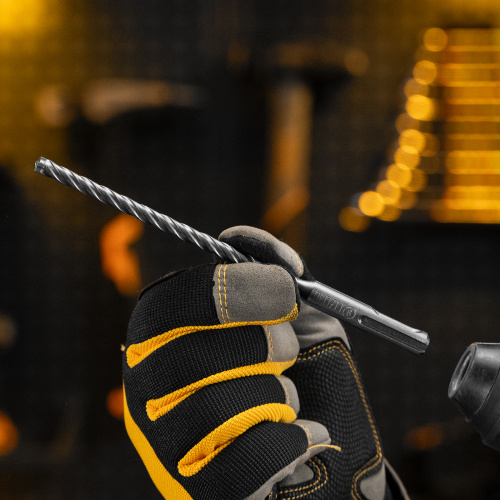 Бур по бетону, цельная крестовая пластина, 6x165 мм, SDS PLUS Denzel по ценам производителя в Москве с доставкой по всей России