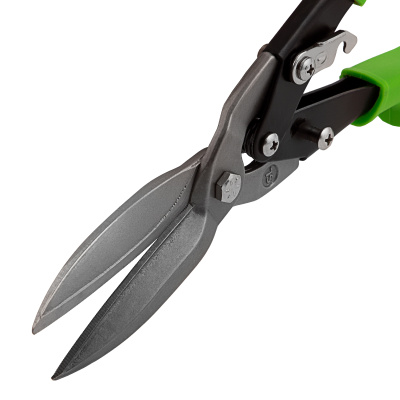 Ножницы по металлу, удлиненные, 285 мм, пряморежущие, двухкомпонентные обрезиненные рукоятки Сибртех по ценам производителя в Москве с доставкой по всей России