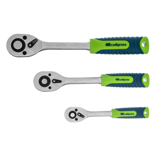 Набор инструментов, 1/2", 3/8", 1/4", пластиковый кейс 215 предм. Сибртех по ценам производителя в Москве с доставкой по всей России