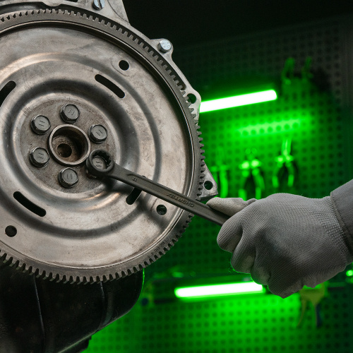 Набор ключей комбинированных, 5,5 - 32 мм, 27 шт., CrV, фосфатированные Сибртех по ценам производителя в Москве с доставкой по всей России