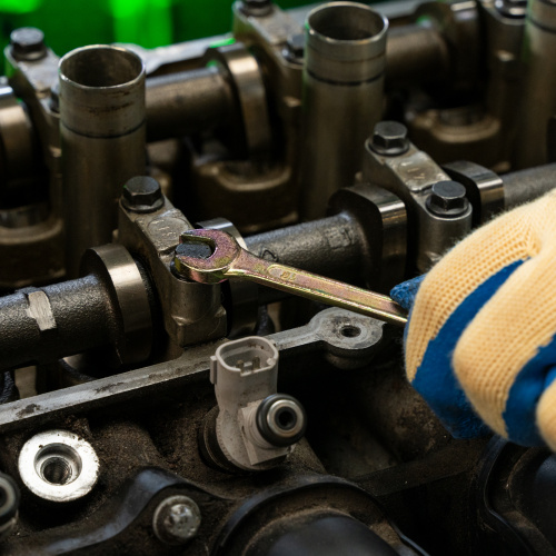 Набор ключей рожковых 6-32 мм, 12 шт, желтый цинк Сибртех по ценам производителя в Москве с доставкой по всей России