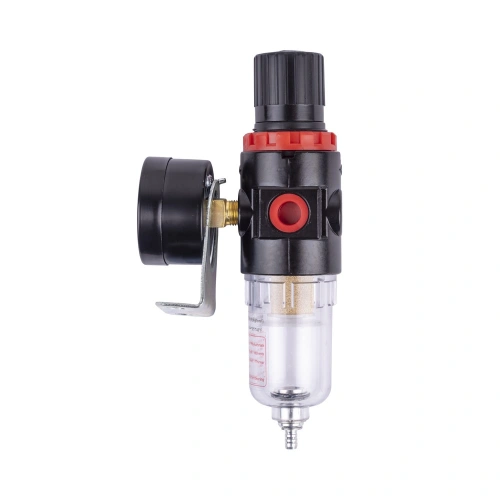 Регулятор давления AERO с манометром и фильтром-осушителем 1/4 F по ценам производителя в Москве с доставкой по всей России