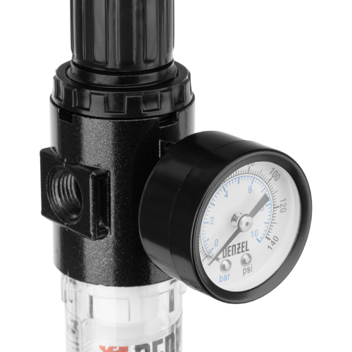 Фильтр-регулятор FR1500, 10 бар, 1500 л/мин, 1/4" Denzel по ценам производителя в Москве с доставкой по всей России