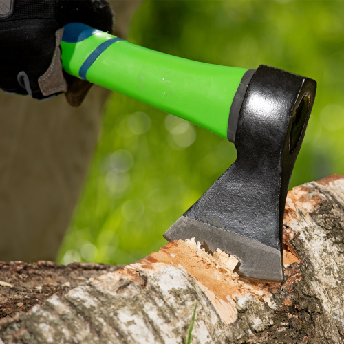 Топор, 600 г, фибергласовое топорище Сибртех по ценам производителя в Москве с доставкой по всей России