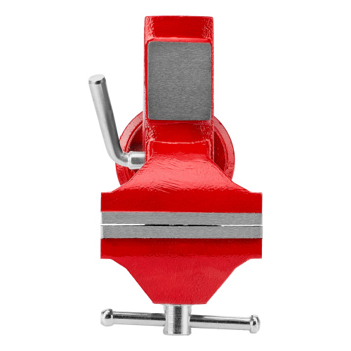 Тиски слесарные, 80 мм, настольные, поворотные, c наковальней MTX по ценам производителя в Москве с доставкой по всей России