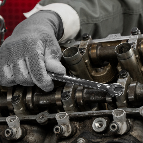 Набор ключей рожковых 12 шт, (6-32мм) CrV, EllipticaL зеркальное хромирование Matrix по ценам производителя в Москве с доставкой по всей России