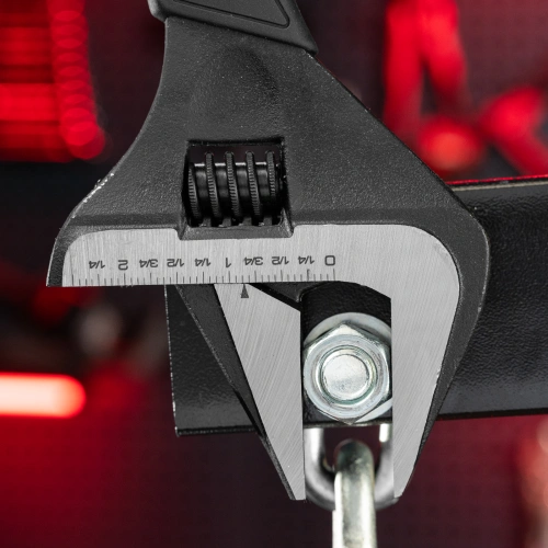 Ключ разводной, тонкие губки, фосфатированный, двухкомпонентная рукоятка, 300 мм, PRO Matrix по ценам производителя в Москве с доставкой по всей России