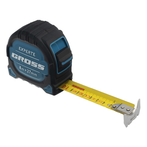Рулетка Experte,8 м x 27 мм,двухкомпонентный корпус,магнит,двухсторонняя разметка,нейлон Gross по ценам производителя в Москве с доставкой по всей России